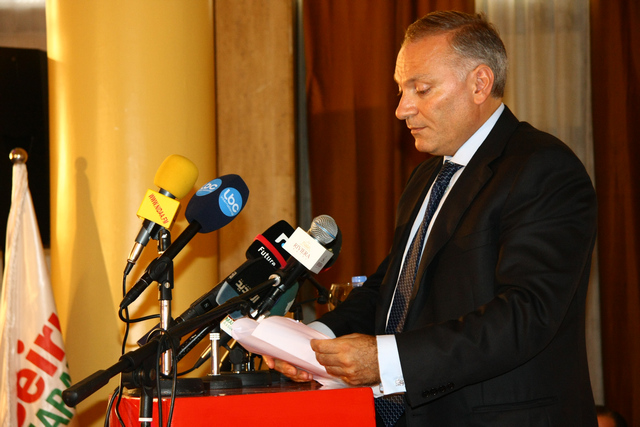 Launching of the Blom Beirut Marathon 2012